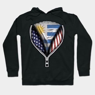 Uraguyan Flag  Uruguay Flag American Flag Zip Down - Gift for Uraguyan From Uruguay Hoodie